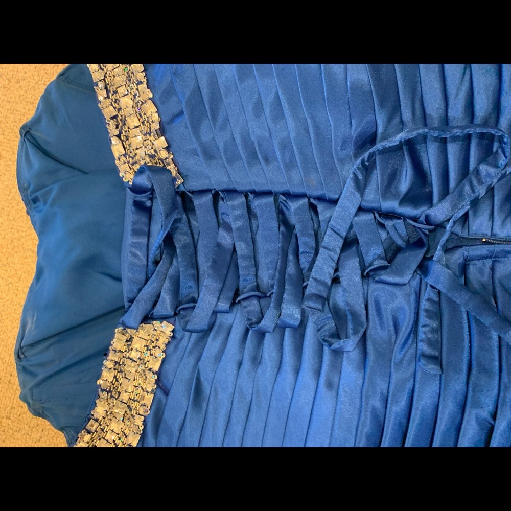 Fancy strapless dress